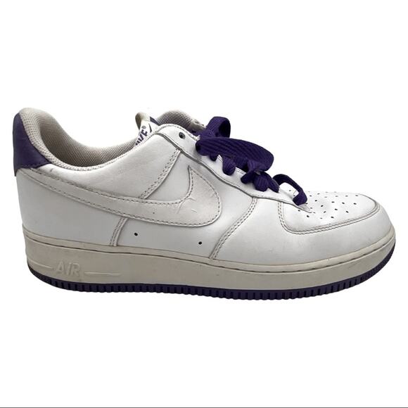 NIKE Air Force Low 'Voltage Purple' White/Voltage Shoes size - Main Image